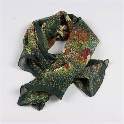 foulard gucci verde e rosso